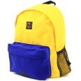 *CHARI&CO* back pack & carabiner (yellow&blue)
