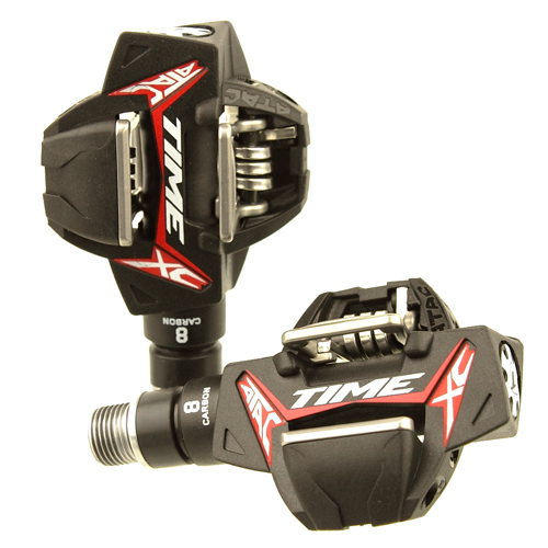 Blue Lug Time Atac Xc Carbon Pedal Black Red