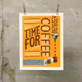 *MAN VS INK* coffee poster