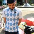 *TWIN SIX* the argyle jersey (light blue)