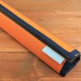 *BLUE LUG* reversible frame pad (orange/navy)