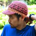 *BLUE LUG* summer work cap (red)