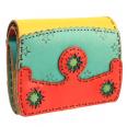 *OJAGA DESIGN* lynx leather short wallet (B)