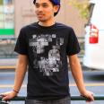 *MASH* pixel t-shirt (black)