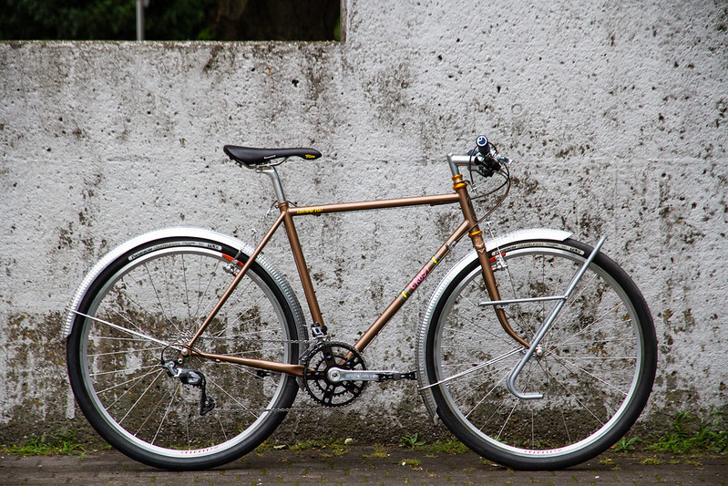 CRUST BIKES* canti brake lightning bolt / BUILT BY BLUE LUG 