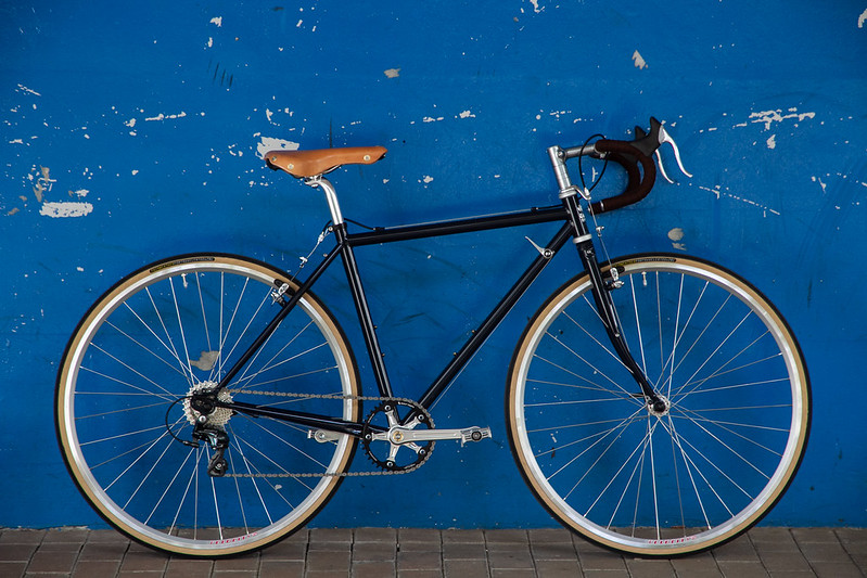 surly クロスチェック cross-check 46 blue lug SURLY* cross-check / BUILT BY BLUE LUG - CUSTOMER'S BIKE