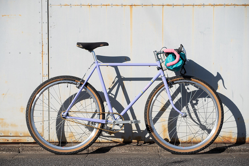 CRUST BIKES* single speed lightning bolt / BUILT BY BLUE LUG 