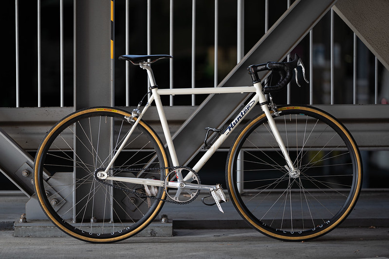 Wentz's *HUNTER CYCLES* track / BUILT BY BLUE LUG 