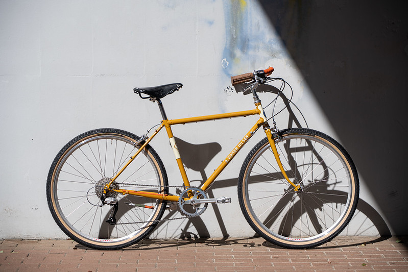 自転車本体 *RIVENDELL* A. r hilsen(mustard)47.5 RIVENDELL* A. homer hilsen / BUILT BY BLUE LUG - CUSTOMER'S BIKE