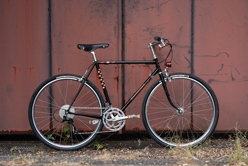 カンパ レコードピスタ・日東ラックコミューターバイク BlueLug CRUST BIKES* malocchio / BUILT BY BLUE LUG - CUSTOMER'S BIKE