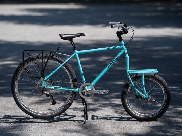 🌴 CRUST BIKES 🌴 CLYDESDALE CARGO FORK - BLUE LUG