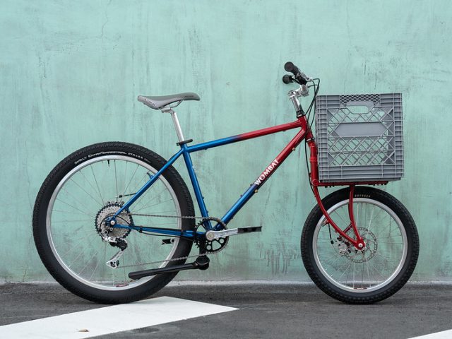 🌴 CRUST BIKES 🌴 CLYDESDALE CARGO FORK - BLUE LUG