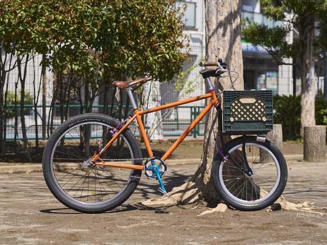 🌴 CRUST BIKES 🌴 CLYDESDALE CARGO FORK - BLUE LUG