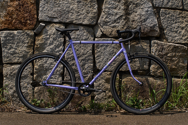 CRUST BIKES* single speed lightning bolt / BUILT BY BLUE LUG