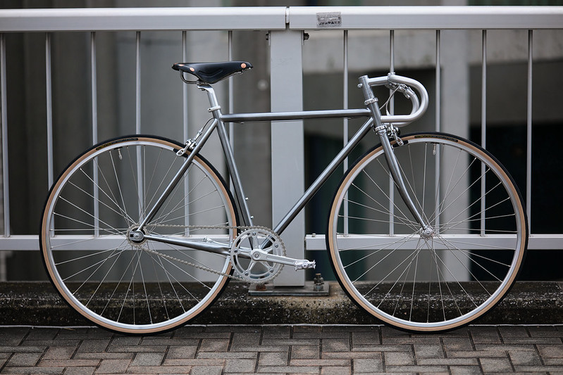 LEVEL レベル NJS ピスト バイク ブルーラグ サーリー SURLY* low side / BUILT BY BLUE LUG - CUSTOMER'S BIKE CATALOG
