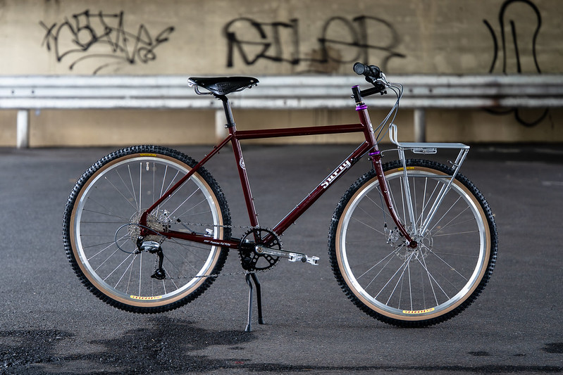 Surly disk trucker(自転車世界一周仕様) 自転車ツーリング特化バイク SURLY Disc Trucker | やくものガレージ