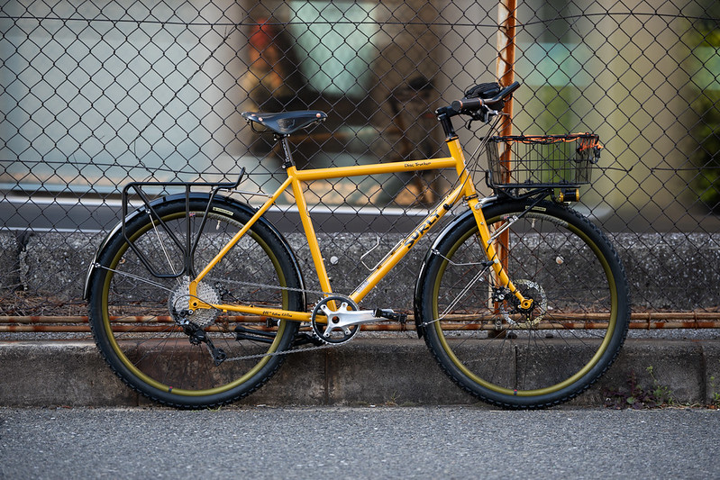 Surly disk trucker(自転車世界一周仕様) disc-trucker - SURLY / BLUE LUGスタッフによるほぼ全モデル紹介