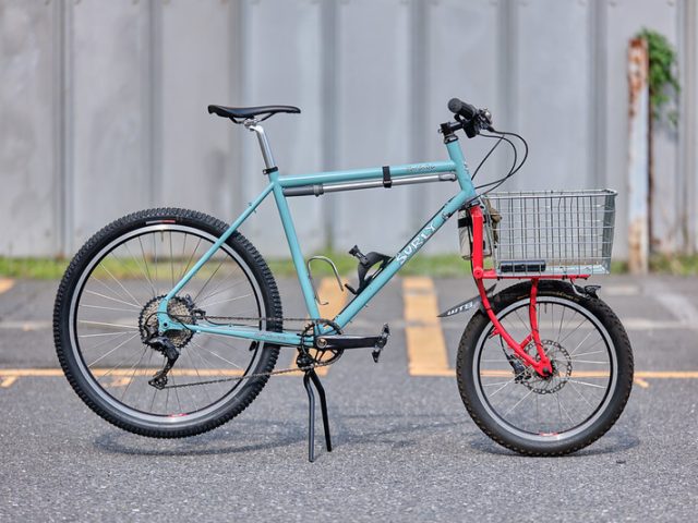 🌴 CRUST BIKES 🌴 CLYDESDALE CARGO FORK - BLUE LUG