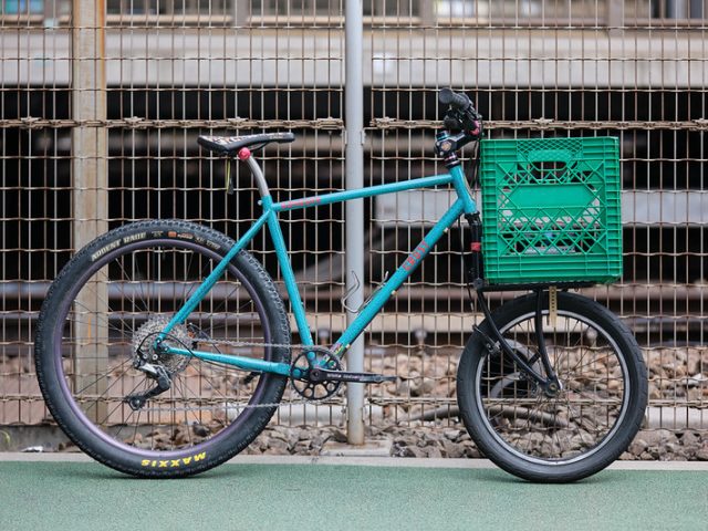 じんないCRUST BIKES BOMBORA 【M】総額60万ブルーラグ CRUST BIKES