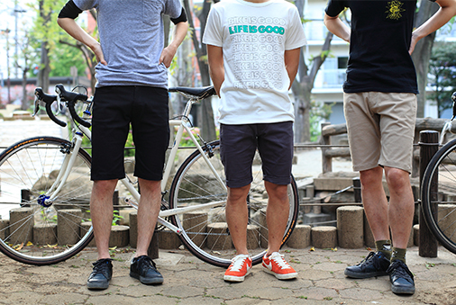 bike shorts in store