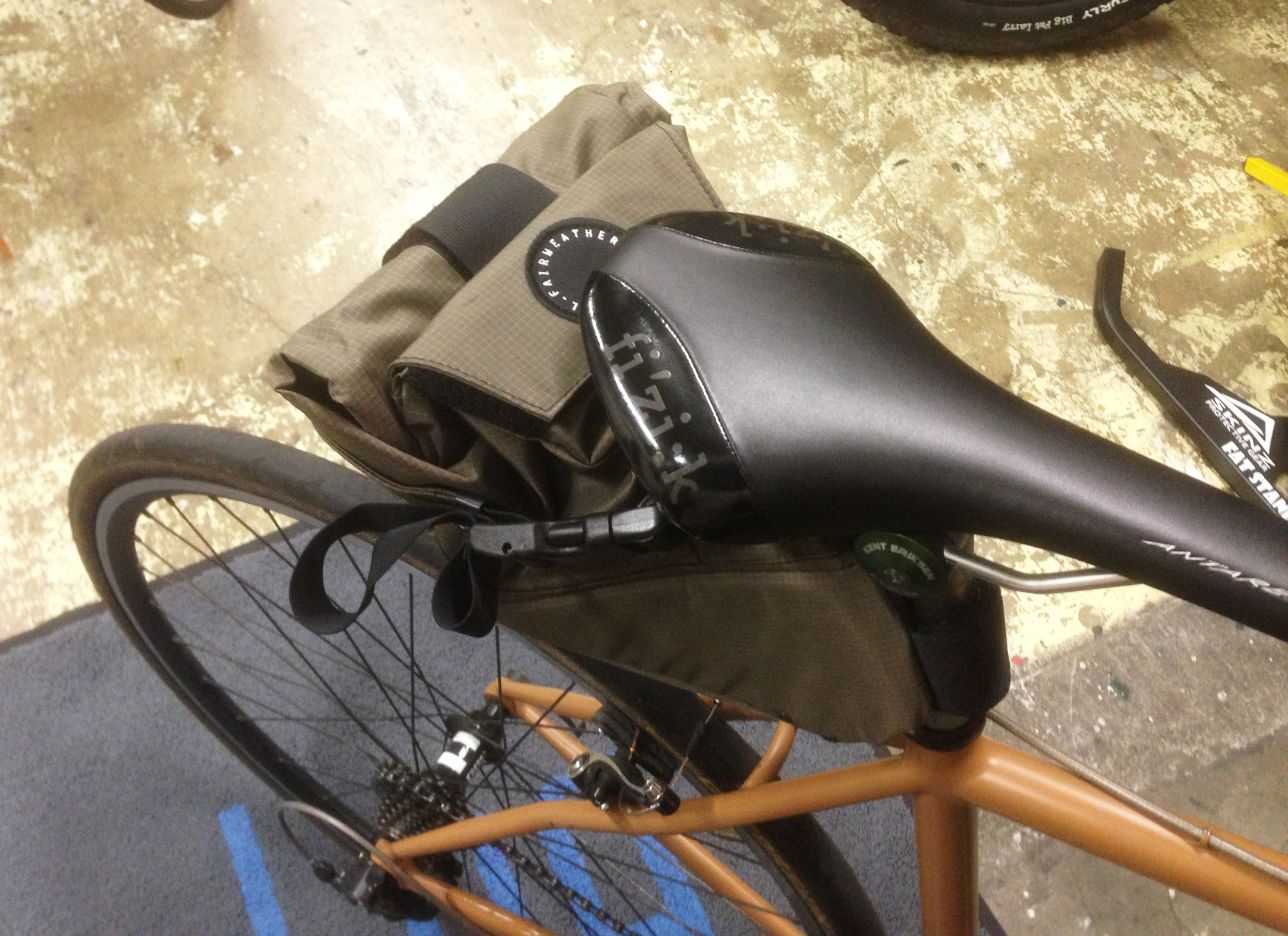 FAIRWEATHER SEAT BAG - BLUE LUG BLOG | 自転車店 ブルーラグ