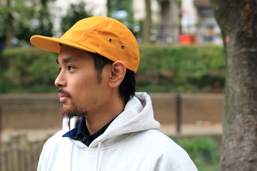 WAXED COTTON CAMP CAP - BLUE LUG BLOG