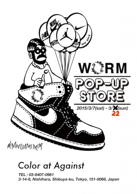 worm tokyo pop up store02