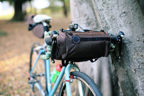 FAIRWEATHER HANDLE BAR BAG - BLUE LUG BLOG