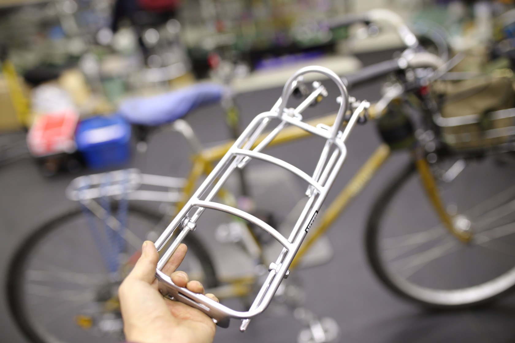 NITTO x Rivendell R14 top rack - BLUE LUG BLOG