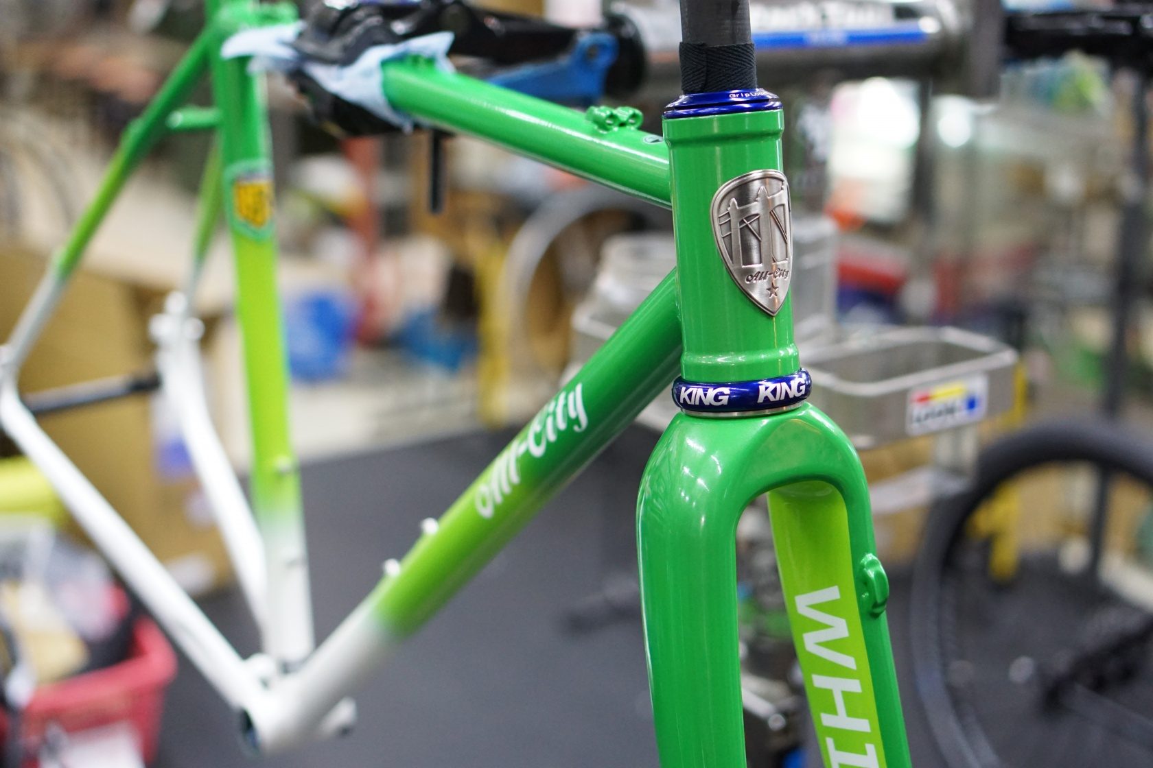 Raleigh フォーク＋ヘッドセット＋ハンドル＋ステム これでスッキリ（？）ヘッドセット規格 / RALEIGH / ラレー