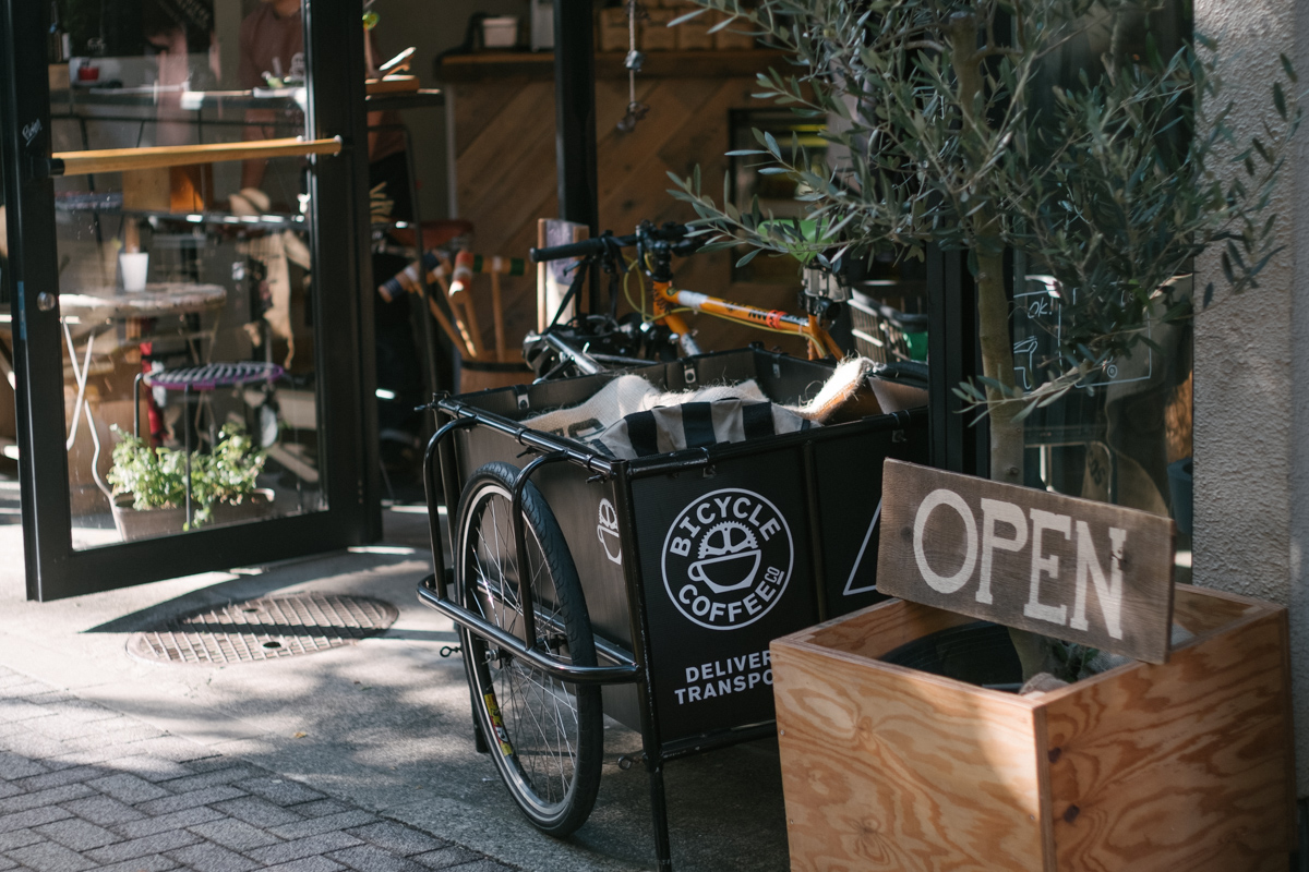 BICYCLE COFFEE WEEKEND Day.1 BLUE LUG BLOG