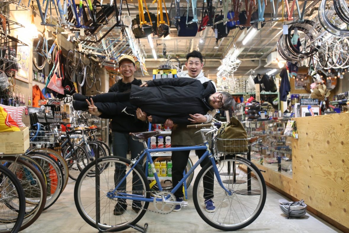 自転車 サドルバッグ カスタム オーダーメイド リヴェンデル ブルーラグ 初めてのRivendell組み立てオーダー頂きました！ - BLUE LUG