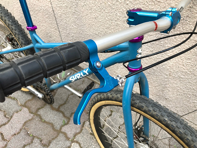 自転車Paul Canti Lever ブルー