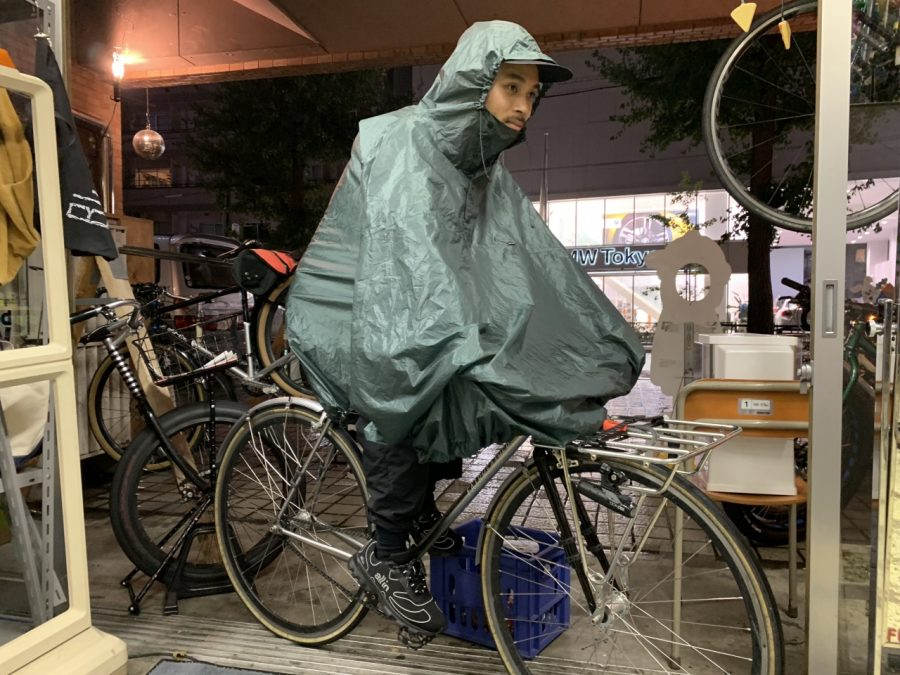 SWIFT INDUSTRIES×BLUE LUG* caldera collection packable rain poncho 