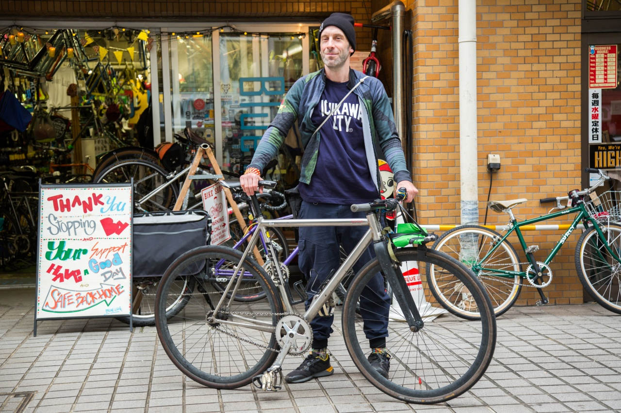 Mo's fixed gear trip and Nitto For Shred Bar - BLUE LUG BLOG