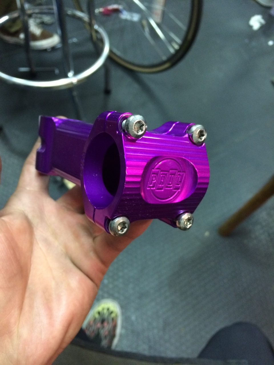 PAUL* boxcar stem (purple) - BLUE LUG ONLINE STORE