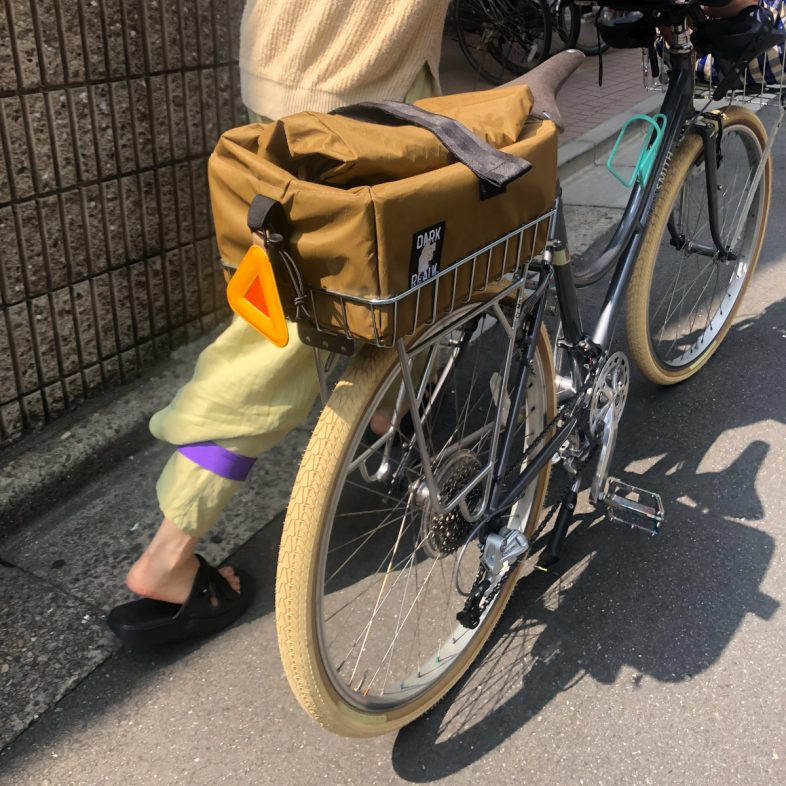 大阪激安REALM 137 basket bag bluelug old mtb 自転車本体