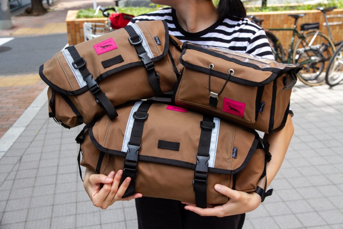 アクセサリー SWIFT INDUSTRIES  mini roll top BLUE LUG SWIFT INDUSTRIES* moxie top tube bag (ecopak/coyote) - BLUE