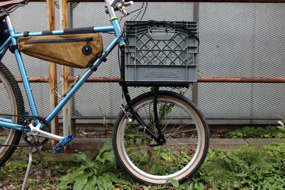 CRUSTカーゴフォーク(1-1/8インチ) + Fホイール+前後タイヤセット CRUST「カーゴフォーク」 - BLUE LUG BLOG | 自転車店