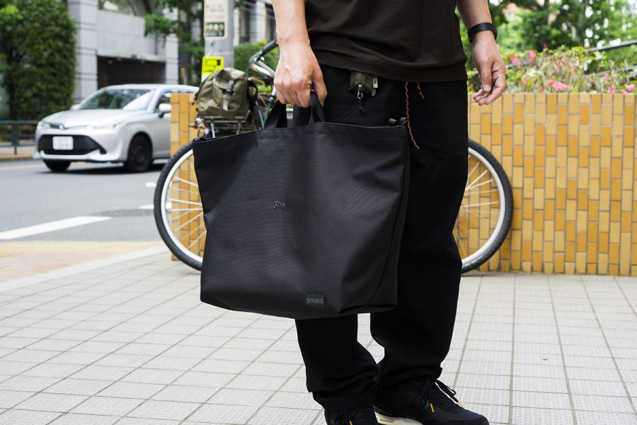 REALM basket tote (black) WALD 137 トート-