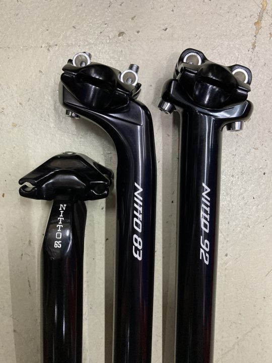 NITTO* S65 seatpost (black) - BLUE LUG GLOBAL ONLINE STORE