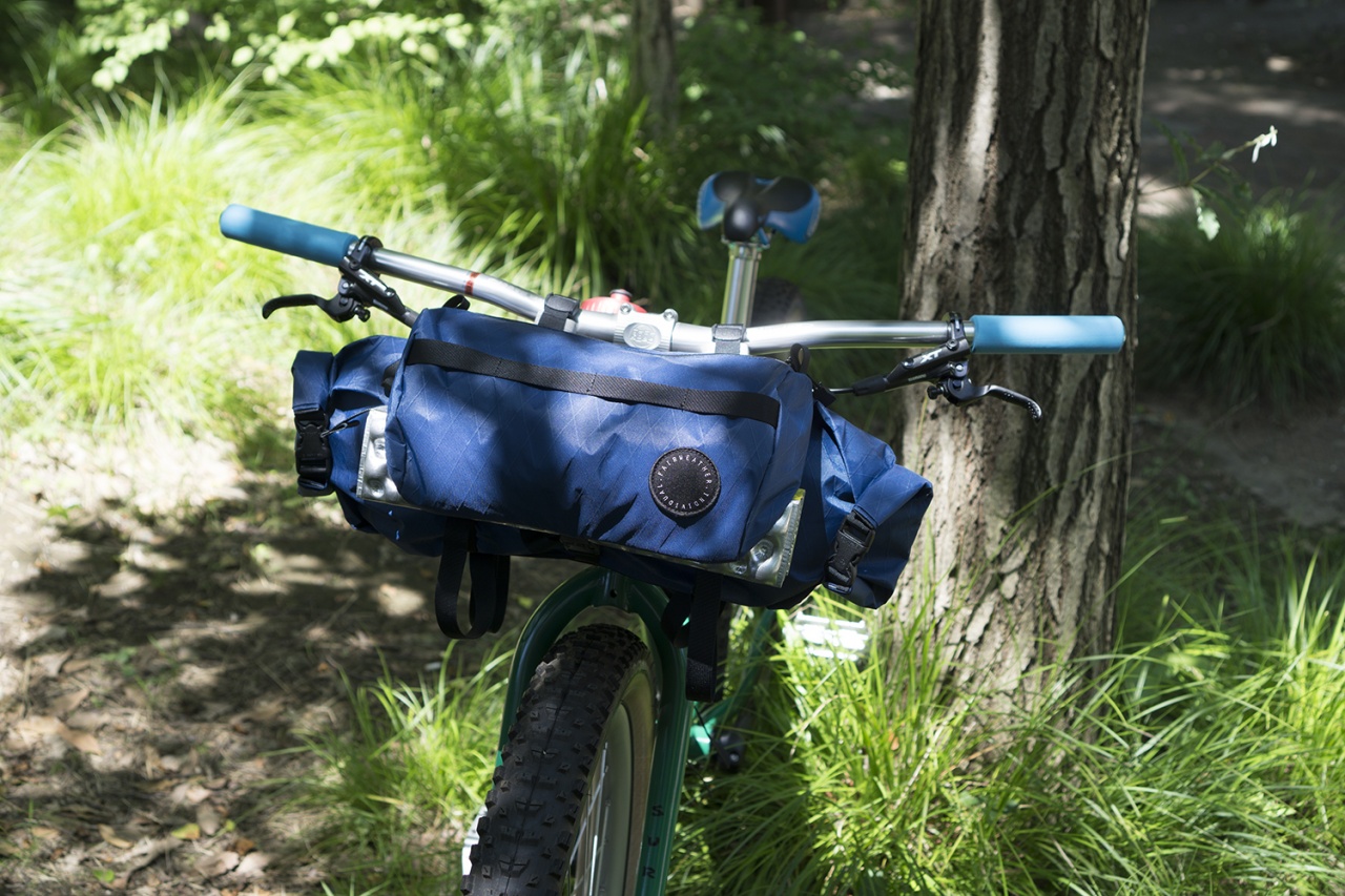 FAIRWEATHER handlebar bag ブルーラグ blue lug - バッグ