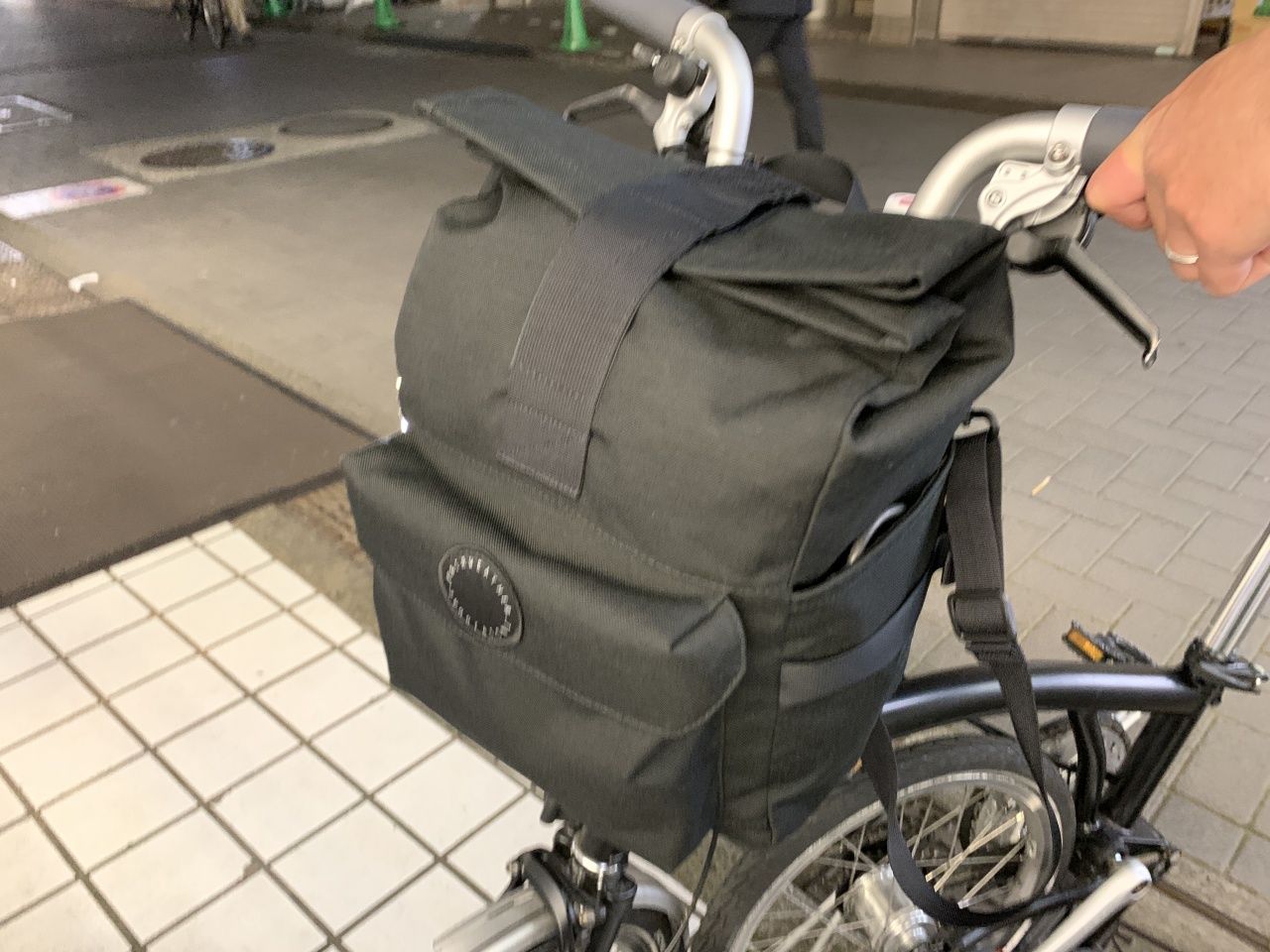 FAIRWEATHER* multi bike bag (black) - BLUE LUG ONLINE STORE