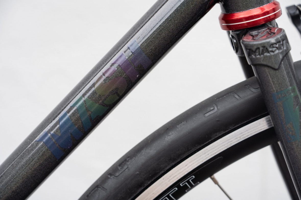 ★ MASH × SELLE ITALIA SLR サドル ブルーラグ ピスト MASH* steel / BUILT BY BLUE LUG - CUSTOMER'S BIKE CATALOG