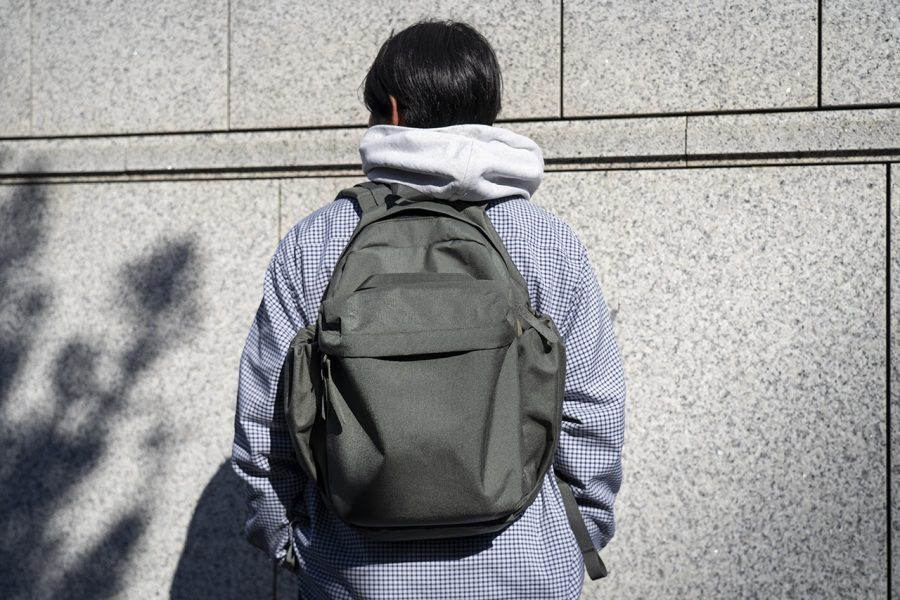 美品　ブルーラグ　bluelug デイパック　the day pack 赤