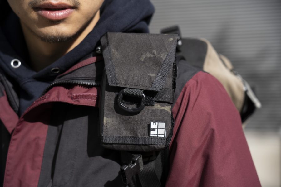 ILE* phone holster (x-pac/navy) - BLUE LUG ONLINE STORE