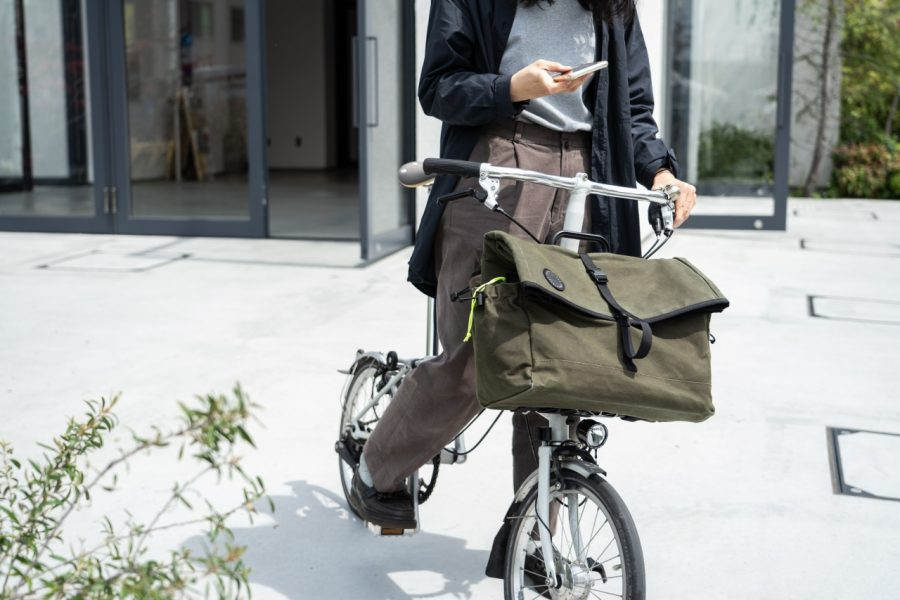 FAIRWEATHER” FRONT BAG FOR BROMPTON - BLUE LUG BLOG