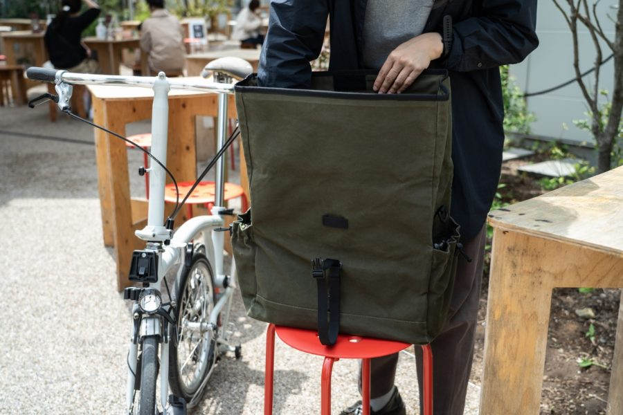 FAIRWEATHER” FRONT BAG FOR BROMPTON - BLUE LUG BLOG