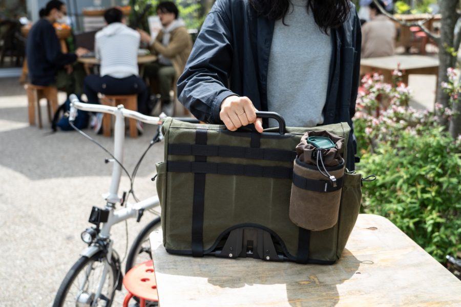 FAIRWEATHER “FRONT BAG FOR BROMPTON” - BLUE LUG BLOG