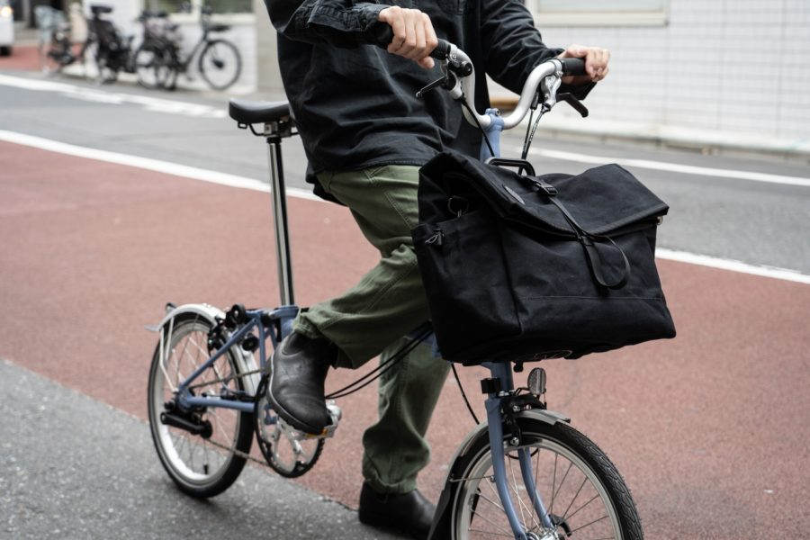 FAIRWEATHER” FRONT BAG FOR BROMPTON - BLUE LUG BLOG